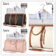 Large Capacity Travel Duffle Bag Womens Handbag Folding Suit Bag Waterproof Clothes Totes