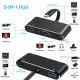 Type-c to HDMI VGA 5-in-1 HD dual display converter