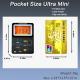 Mini 600mAh Built In AMFMTF Card MP3 Stereo Pocket Radio