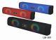 Wireless Bluetooth Private Speaker Long Sound Heater USB Card TWS Couplet Color Light