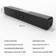 Double Desktop Bluetooth Speaker Long Sound Heater High Power EXTRA BASS Wireless Card Computer