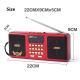 Multi-Function Card Portable Radio For The Elderly Full-band Bluetooth Speaker