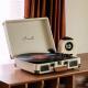Gramophone Record Retro Phonograph Bluetooth Audio Portable Suitcase Leather Case