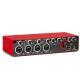 4-way Professional Computer Recording Sound Card Small External Driver-free Live Mixing Tuning Equipment MD44