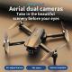 H31 Foldable VR Drone With 360 Flip Camera Adjustable HD Optics Altitude Control Dual Batteries 8-10 Min Flight Bundle Drone Ads Rc Plane