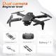 E88 Dual Camera Drone, WiFi FPV Double Folding RC Quadcopter Altitude Hold, Remote Control Toy For Beginners, Ideal Mens Gift For Outdoor Fun, Great For Christmas, Halloween, And Thanksgiving