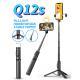 Mobile Phone Live Streaming Extension Pole Bluetooth Aluminum Alloy Desktop LED Fill Light Tripod Selfie Stick