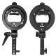 Photography Equipment S-type Chuck Bracket Flashlight Bracket Handheld