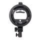 Photography Equipment S-type Chuck Bracket Flashlight Bracket Handheld