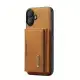 M2 Magnetic Card Holder Protective Cover - For IPhone 16 Pro Max & 15 Pro Max - Split Mobile Phone Case - - Protects Phone & Holds Cards - Great Gift For Tech Lovers.(Iphone 16 (6.1inch)2024)