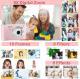 Kids Digital Camera Christmas Birthday Gifts With 32GB SD Card