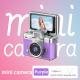 Thumb-flipping Screen Mini Student Party Campus Digital Retro Ccd High-definition Portable Small