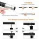 6.5 X 10ft Photo Video Studio Backdrop Background Stand Adjustable Heavy Duty Photography Backdrop Support Stand Set