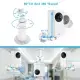 3 Packs Security Camera Wall Mount For Arlo 360 Degree Adjustable Camera Holder Garden Patio Screw Mount