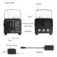 400W Fog Machine RGB LED Party Club DJ Fogger Rapid Heating Remote Control Wedding Stage Smoke Machine