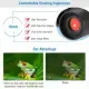 Portable HD Binoculars With FMC Lens Low Light Night Vision Telescope For Bird Watching Hunting Sports Events