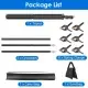 6.5×8.5FT T-Shape Photo Video Backdrop Stand Heavy Duty Background Stand Adjustable Photography Backdrop Stand With 6 Spring Clamps Sandbag Carry Bag For Studio Party Wedding