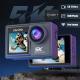 Ourlife 5K 30fps Action Cam 50MP EIS Wifi Wireless Dual Dcreen Vlog Camera With 32GB Memory Card
