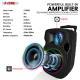 5 Core Party Speaker W Microphone 400W Big Rechargeable Bluetooth Loud PA DJ Karaoke System W Stand