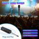 UHF Wireless Microphones Rechargeable Wireless Microphones Metal Handheld Dynamic Mics With 262FT Range For Karaoke Party DJ Wedding Speech Outdoor Events