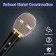 Handheld Dynamic Microphone Wired XLR Microphone With On Off 13ft Detachable XLR Cable Professional Studio & Live Performance Cardioid Mic For For Karaoke Vocals Podcasting Recording