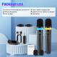 2Pc 2.4G Wireless Microphones UHF Wireless Microphones Metal Handheld Dynamic Mics With 164FT Range RGB Light For Karaoke Party DJ Wedding Speech Outdoor Events