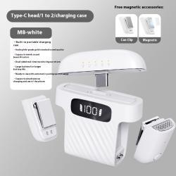 M8 Mini Wireless Collar Clip Microphone One For Two