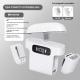 M8 Mini Wireless Collar Clip Microphone One For Two