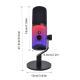 ZX777 Moving Coil XLR USB Dual-mode Noise Reduction Microphone