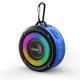 Round Waterproof Bluetooth Speakerportable Outdoor WTS Player With Dazzling RGB Lighting