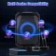 Portable Wireless Party Speaker With LED Light 2 Wireless Mics Remote Control TWS Music Accompany Mic. Priority Bass Echo Mic Treble Guitar In