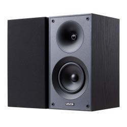Passive Bookshelf Home Speakers Pair Of Stereo Audio Speakers Cone 65Hz-20KHz
