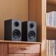 Passive Bookshelf Home Speakers Pair Of Stereo Audio Speakers Cone 65Hz-20KHz