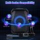 1Pc Portable Wireless Party Speaker With LED Light 2 Wireless Mics Remote Control TWS Music Accompany Mic. Priority Bass Echo Mic Treble Guitar In