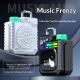 Outdoor Portable Subwoofer Multi-function Color Screen Weather Clock Gift Smart Speaker