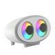 Cartoon Eye Bluetooth Speaker White Noise RGB Colorful Light Effect