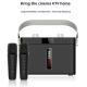 Outdoor Bluetooth Speaker Karaoke Double Microphone Classroom Teaching Meeting Party