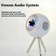Magnetic Fluid Colorful Light-effect Portable Bluetooth Audio