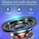 1Pc 4 In 1 Foldable Wireless Speaker Phone Stand With Power Bank 360Degree Rotatable Stand Wireless Speaker 5000mAh Battery RGB Light For Phones IPads