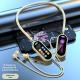 Singing Livestream In-ear Monitor With Color Screen Neckband-style Wireless Bluetooth Headset