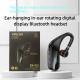 Bluetooth Earbuds With Digital Display Over-ear Design Noise Cancellation And Wireless In-ear For Sports