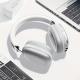 This Bluetooth Headset With A Microphone Offers A 40-hour Playback Time. It Is Retractable, Has High-quality Sound, And Features Soft Memory Ear Cups With Button Control. It Is Suitable For Music