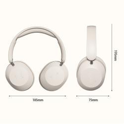This Bluetooth Headset With A Microphone Offers A 15-hour Playback Time. It Is Retractable With High Sound Quality And Soft Memory. The Ear Cups Are Controlled By Buttons And Are Suitable For Music, S