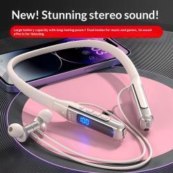Wireless Neckband-style Multi-functional Stereo Smart Noise-canceling Sports Headphones