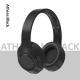 Wireless Music Long-Lasting Active Noise-Canceling Over-Ear Bluetooth Headphones