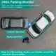 3 Channel Dash Cam Front Inside Rear Vehicle Driving Recorder Car DVR With 32G MMC Card G Sensor Motion Detection Parking Monitor Night Vision Loop Recording