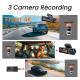 Three-record Driving Recorder WIFI Mobile Phone Interconnection GPS Driving Track Monitoring