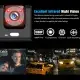 Car Dual Lens Dash Cam HD 1080P Front Rear Inside Video Recorder Camera G-Sensor