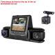 Same Display Three Recording 1080p Front And Rear Car Reversing Image