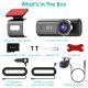 1Pc 4K 1080P Car Dash Cam 2.4GHz WiFi Car Camera Mini Driving Recorder With 140 Degree Wide Angle APP Control Night Vision G-sensor Loop Recording